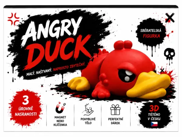AngryDuck – pohyblivá sběratelská figurka