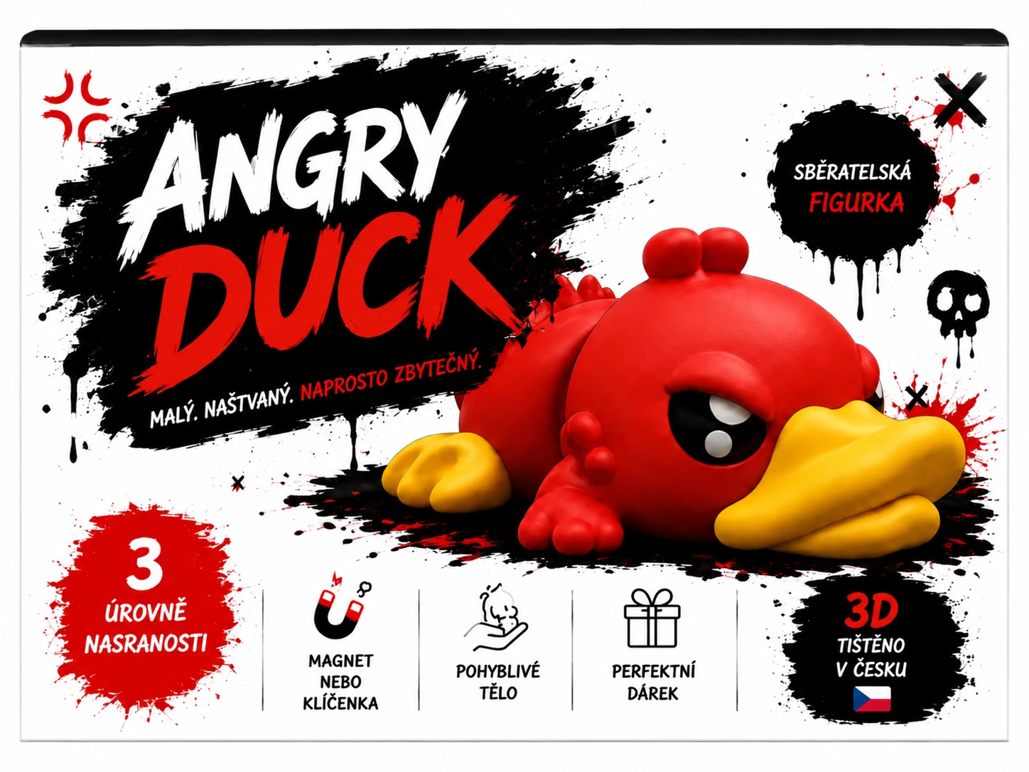 AngryDuck – pohyblivá sběratelská figurka
