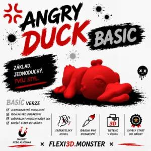 AngryDuck Basic – jednobarevný sběratelský model