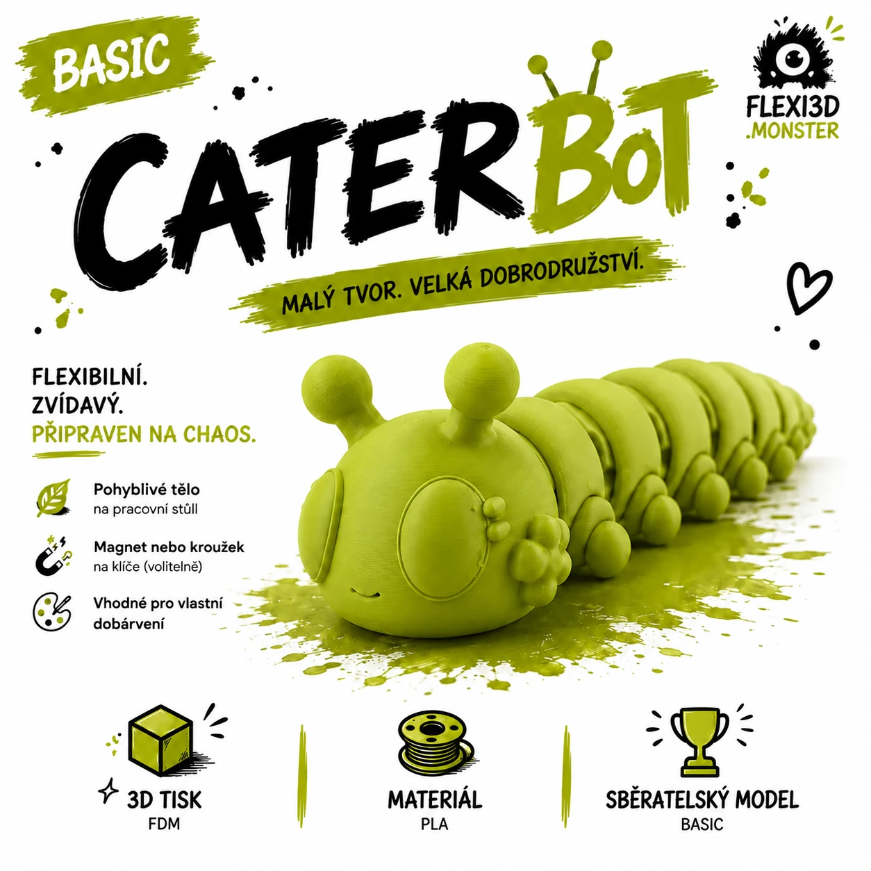 Basic CaterBot – sběratelský model