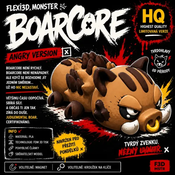 BoarCore HQ – Angry Version – sběratelský model