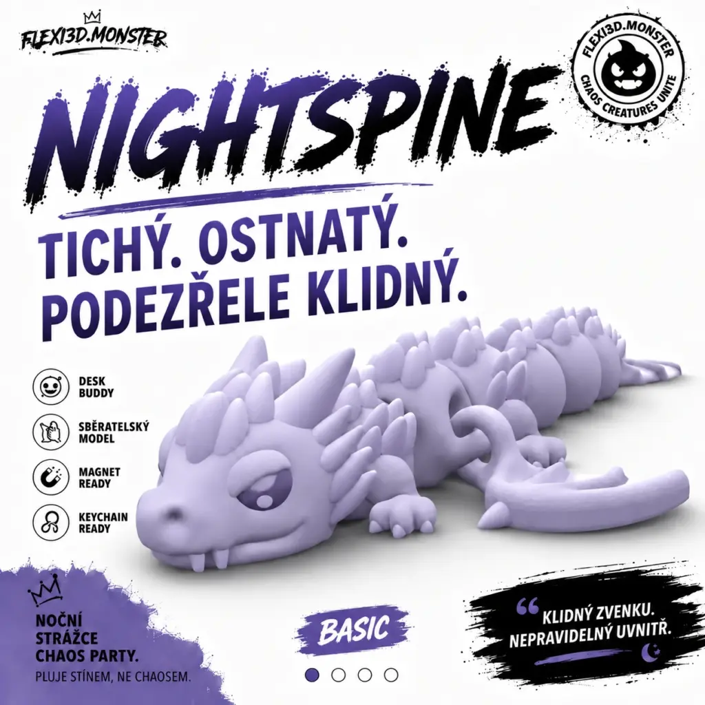 NightSpine Basic – sběratelský model