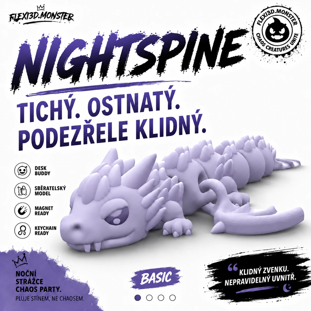 NightSpine Basic – sběratelský model