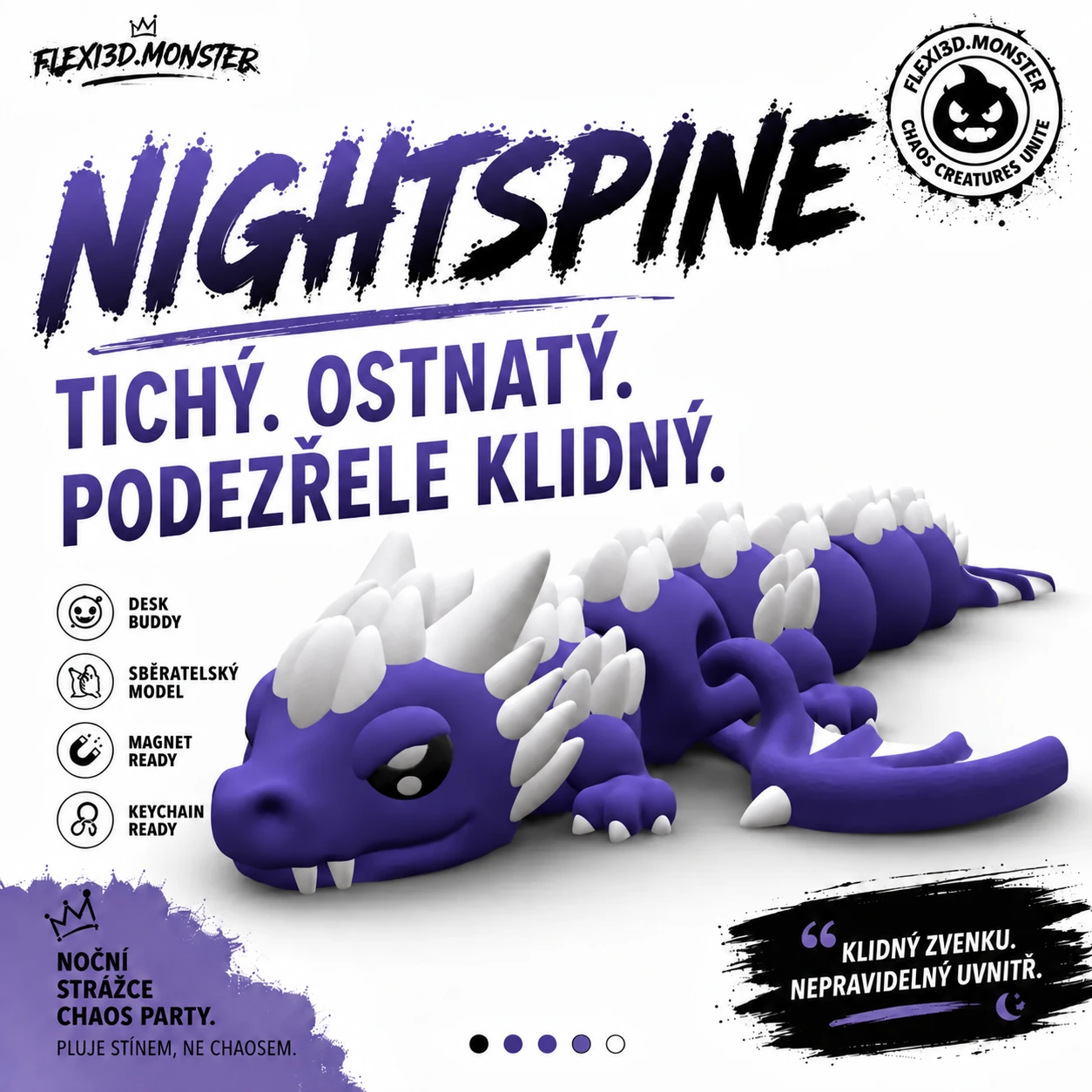 NightSpine SQ – sběratelský model