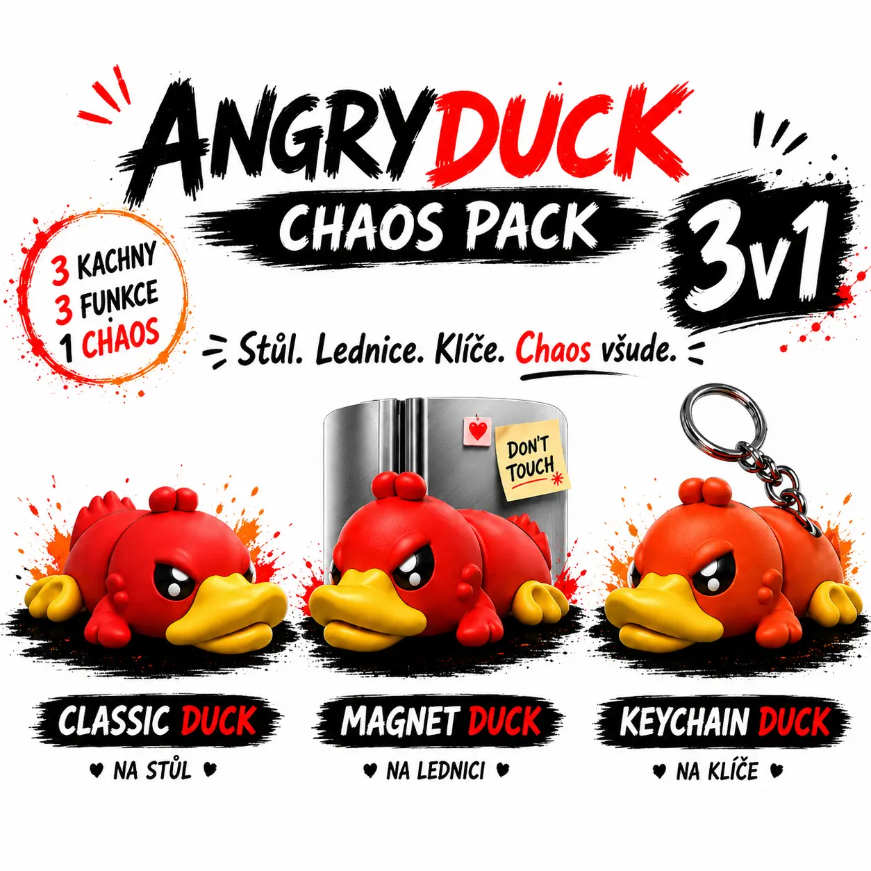 AngryDuck Chaos Pack 3v1 - Obrázek 1