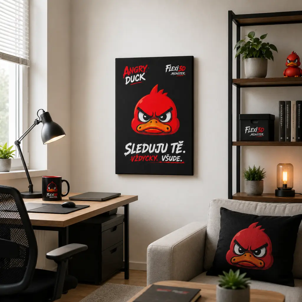 Chaos Canvas – AngryDuck: Sleduju tě