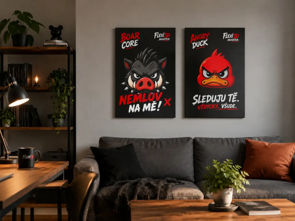 Chaos Canvas v interiéru