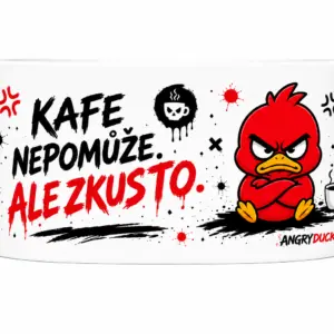 AngryDuck hrnek – Kafe nepomůže. Ale zkus to.