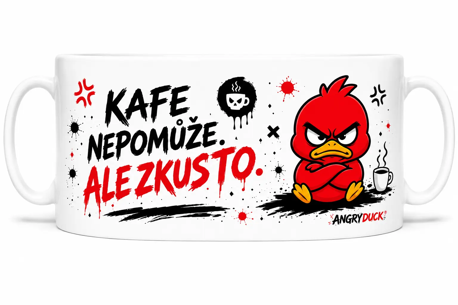 Chaos Mugs 3v1 – AngryDuck sada hrnků - Obrázek 1
