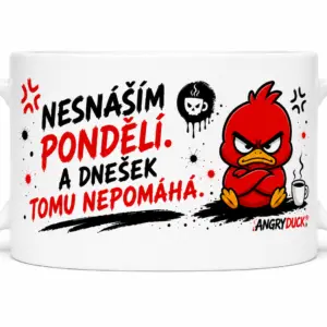 AngryDuck hrnek – Nesnáším pondělí. A dnešek tomu nepomáhá.