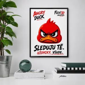 Chaos Poster – AngryDuck: Sleduju tě
