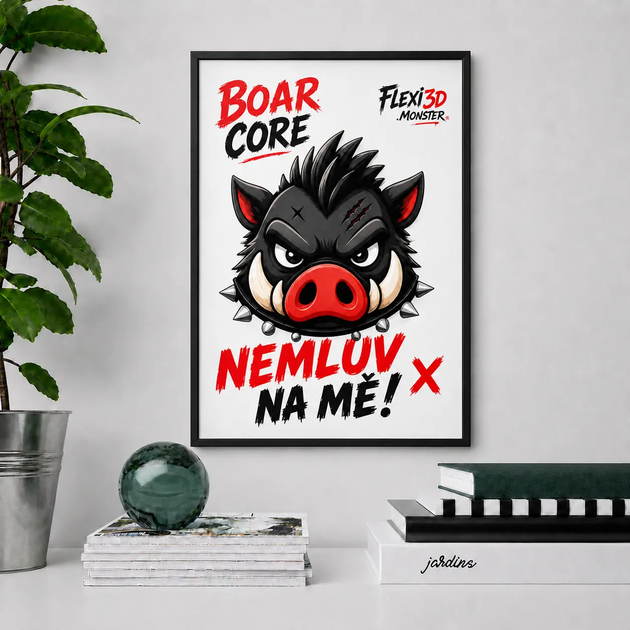 Chaos Poster – BoarCore: Nemluv na mě - Obrázek 2