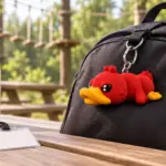 AngryDuck na batohu během teambuildingu